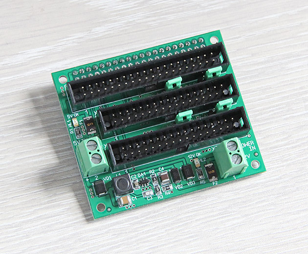 Адаптер для подключения к Raspberry Pi (shield) готовых модулей
