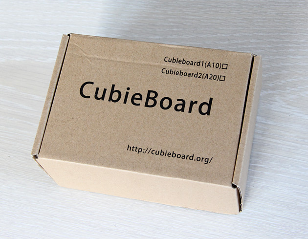 Cubieboard - упаковка