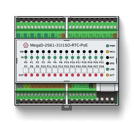 MegaD-2561-31I15O-RTC